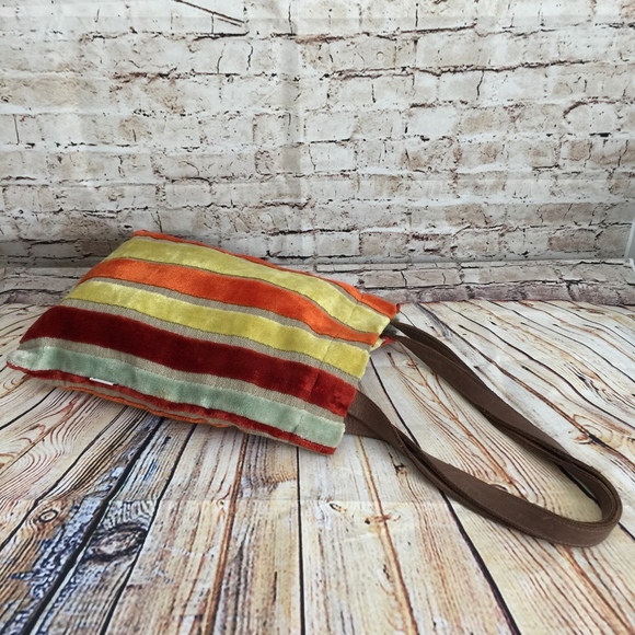 Daf Design Vertical Multi-Color Striped Tote - Picture 2 of 8